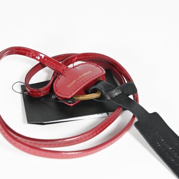 Saint Laurent Opyum Red with Gold Heart Keychain - Brand New with Tags - Picture 4 of 6